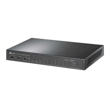 TP-LINK 8-Port 10/100Mbps+3-Port Gigabit Desktop Switch with 8-Port PoE+ – nuotrauka 1