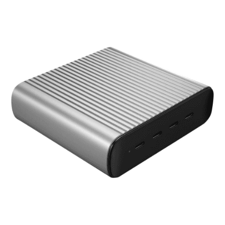 Hyper | HyperJuice 245W 4 USB-C PD Port GaN Charger, EU/UK Cord – nuotrauka 1