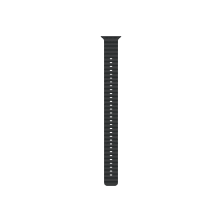 Apple | 49mm Black Ocean Band Extension - Natural Titanium Finish – image 1