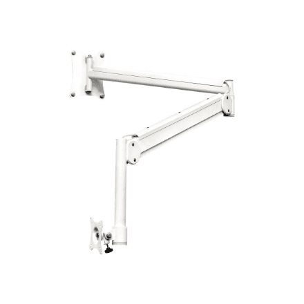 EDBAK Wall mount | MSA02w-B | Tilt | 10-29 " | Maximum weight (capacity) 10 kg | White – image 1