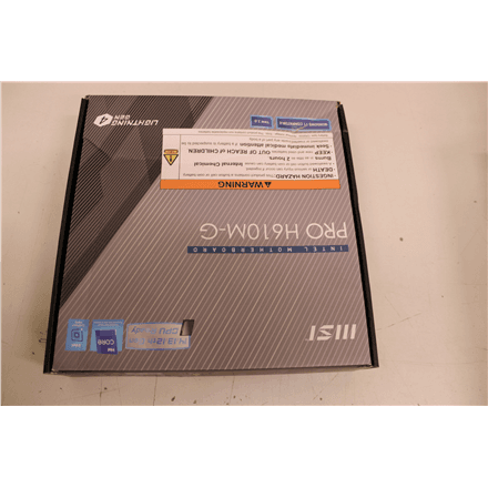 SALE OUT. MSI PRO H610M-G Processor family Intel – nuotrauka 1