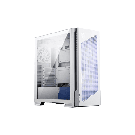MSI | PC Case | MPG VELOX 300R AIRFLOW PZ WHITE | White | Mid-Tower – nuotrauka 1