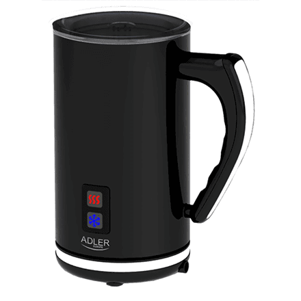 Adler | AD 4478 | 500 W | Milk frother | Black – nuotrauka 1