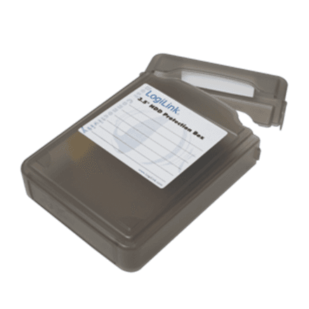 Logilink | LogiLink UA0133B Protection Box for 3.5 Inch Hard Disk Drive Black – image 1