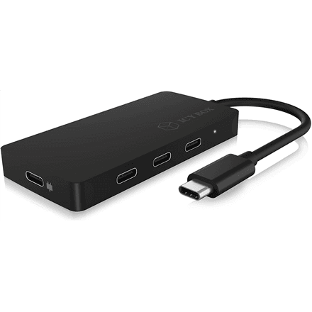 Raidsonic | 4-port hub with USB Type-C interface and PD port | IB-HUB1429-CPD – nuotrauka 1