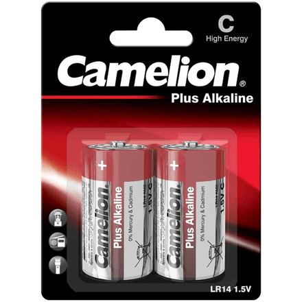 Camelion | C/LR14 | Plus Alkaline LR14 | 2 pc(s) – nuotrauka 1