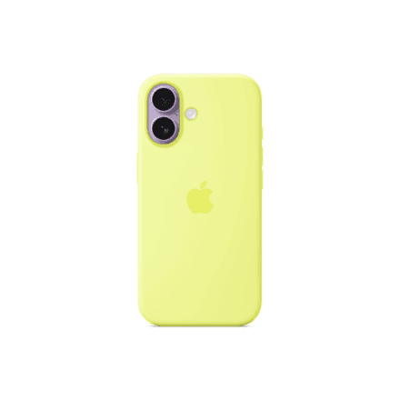 Apple iPhone 17 Silicone Case with MagSafe - Neon Yellow | Apple – image 1
