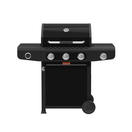 Barbecook Gas Barbecue Siesta 310 Graphite, 124 x 56 x 118 cm | BC-GAS-2072 – nuotrauka 1