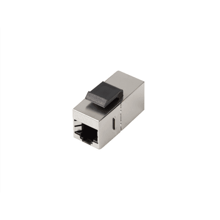 Lanberg | Feed-Through Keystone Connector RJ45 to RJ45 CAT.6 FTP | KSF6-3000 – nuotrauka 1