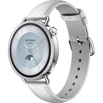 Xiaomi Watch S4 41mm | Smart watch | GPS (satellite) | AMOLED | White – nuotrauka 1