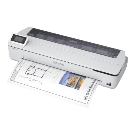 Epson | SureColor | SC-T5100N | Inkjet | Colour | Large format printer | Wi-Fi | White – image 1