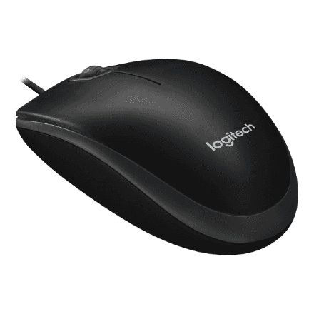 Logitech | Mouse | B100 | Wired | Black – nuotrauka 1