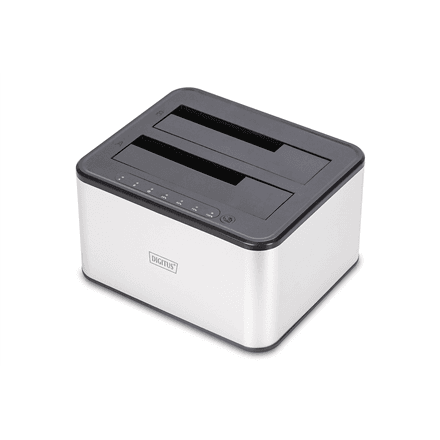 Digitus USB 3.0 dual SATA HDD Docking Station 2.5"/3.5" – image 1