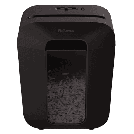 Cross-Cut | LX45 | Black | Paper shredding | Credit cards shredding | Traditional – nuotrauka 1