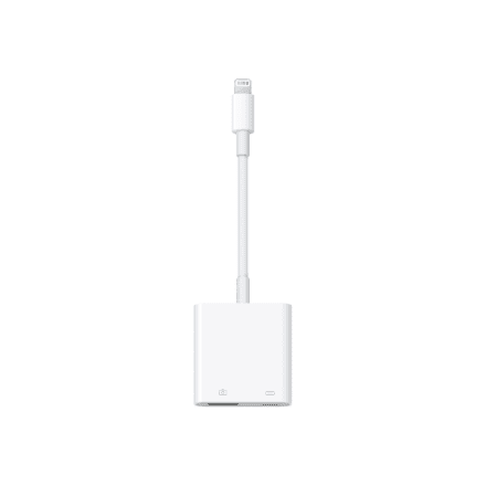 Apple Lightning to USB 3 Camera Adapter | White – nuotrauka 1