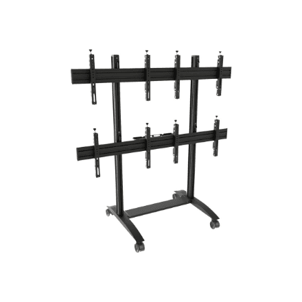 EDBAK VWTA2247-L Video Wall Trolley, modular 2x2, for 42-49" screens, landscape | EDBAK – nuotrauka 1