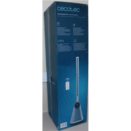 SALE OUT. EnergySilence 9890 Skyline Bladeless · Tower Fan · Stand Fan – nuotrauka 1