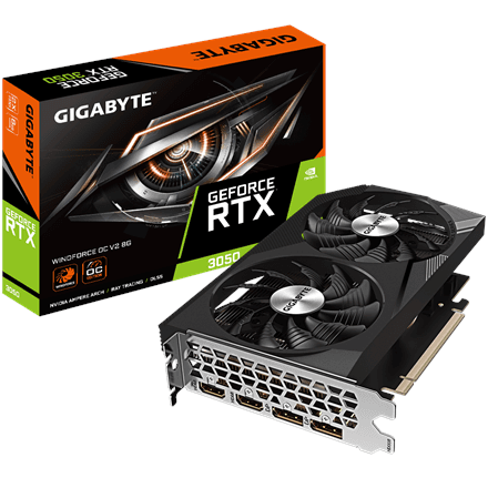 Gigabyte GV-N3050WF2OCV2-8GD – nuotrauka 1
