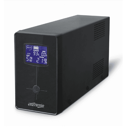 EnerGenie | UPS with USB and LCD display | EG-UPS-035 | 2000 VA | 1200 W – nuotrauka 1