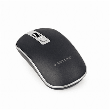 Gembird | Optical USB mouse | MUS-4B-06-BS | Optical mouse | Black/Silver – nuotrauka 1