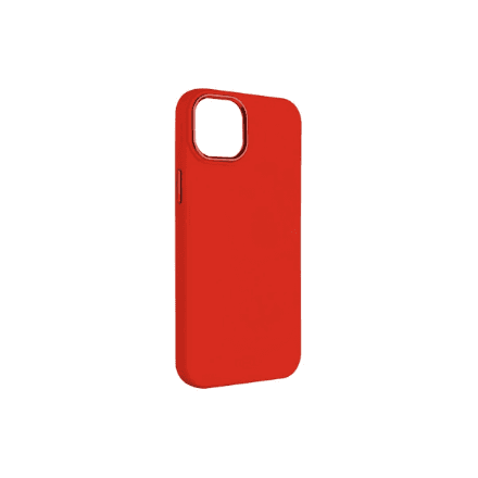 Fixed MagFlow | Back cover | Apple | iPhone 16 Pro Max | Liquid silicon | Red – image 1