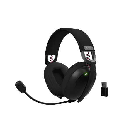 Fury | Gaming Headset | Fukiya F6 | Bluetooth | Over-Ear | Microphone | Black | Wireless – image 1