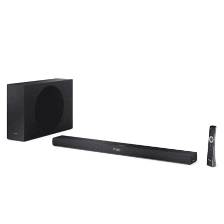 Sharp 2.1ch Ultra-slim Dolby Atmos/DTS Virtual: X Soundbar with Wireless Subwoofer · HT-SBW320 · 360 W – image 1