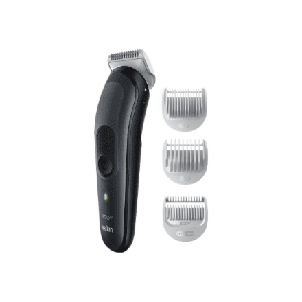 Braun Body Groomer | BG3340 | Cordless | Black/Grey – nuotrauka 1