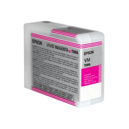 Epson Singlepack Vivid T580A00 | Ink Cartridge | Magenta – nuotrauka 1
