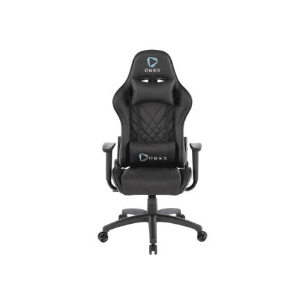 Onex GX220 AIR Series | Gaming chairs | PVC; Nylon caster; Metal | Black – nuotrauka 1