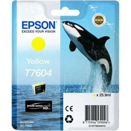 Epson T7604 | Ink Cartridge | Yellow – nuotrauka 1