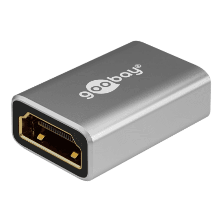 Goobay HDMI Adapter, Coupling, Gold-Plated, 8K @ 60 Hz | 72008 – image 1