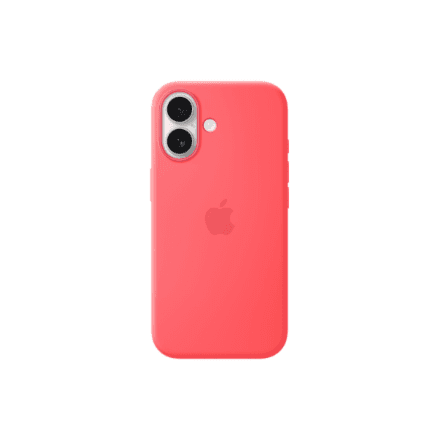 Apple iPhone 17 Silicone Case with MagSafe – Bright Guava | Apple – image 1