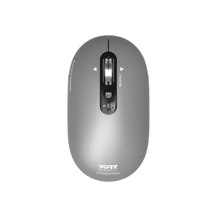 PORT CONNECT Mouse | PURE MAC | Wireless | Bluetooth | Gris clair – image 1