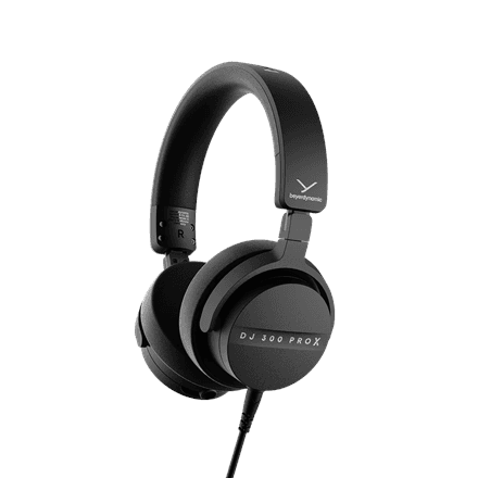 Beyerdynamic Professional 2-in-1 DJ Headphones · DJ 300 PRO X · 3.5 mm and adapter 6.35 mm – nuotrauka 1