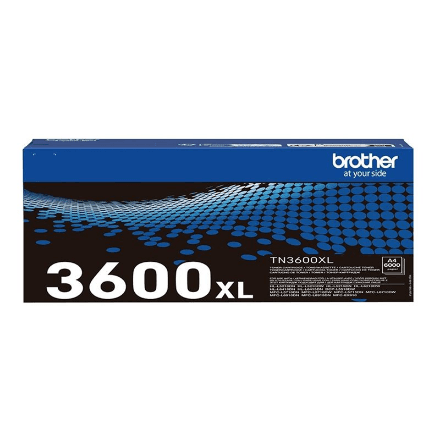 Brother TN-3600XL Genuine High Yield Toner Cartridge, Black · Brother Toner cartridge · Black – image 1