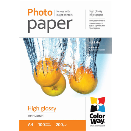 High Glossy Photo Paper | 200 g/m² | A4 – nuotrauka 1
