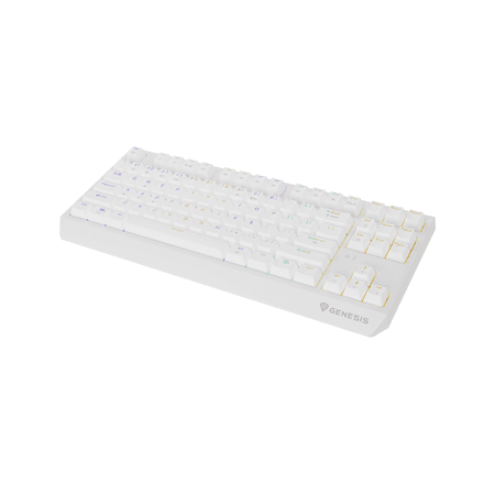 Genesis | THOR 230 | Mechanical Gaming Keyboard | Wireless | US | Outemu Red | White – nuotrauka 1