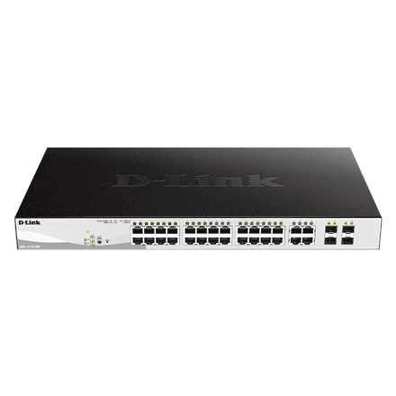 D-Link 28-Port Gigabit Smart Managed PoE Switch – image 1