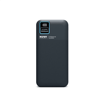 PORT CONNECT External USB-C battery | 20000 mAh | Blue – nuotrauka 1