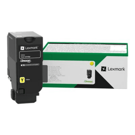 Lexmark Return Programme 16.2K | CX735 | Toner cartridge | Yellow – nuotrauka 1
