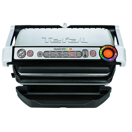 TEFAL | OptiGrill+ + Waffle plate set | GC716D12 | Electric Grill | 2000 W | Silver – nuotrauka 1