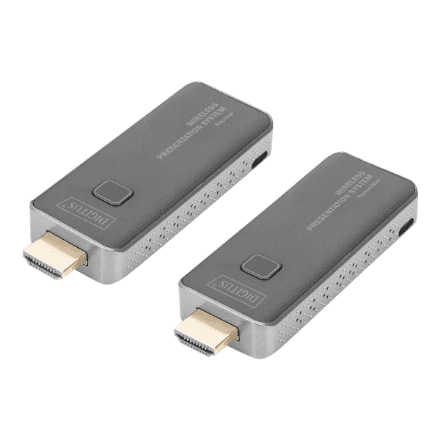 Digitus Click and Present Mini, Wireless Presentation System | DS-55319 | Black – image 1