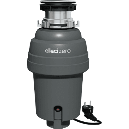 Elleci TDZ100GR Zero 100 Series | Kitchen Waste Grinder | 1070 ml | Gray | 2800 RPM – image 1