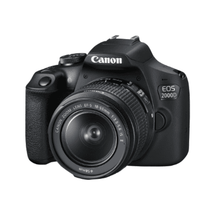 Canon EOS 2000D + EF-S 18-55mm IS II lens + EF 75-300mm III lens | Canon – nuotrauka 1