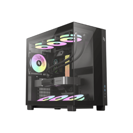 Gamemax Case | NEX C53 BK | ATX/BTF – nuotrauka 1