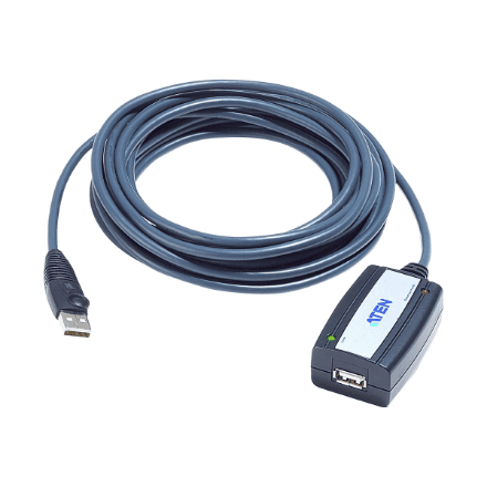 Aten | USB 2.0 Extender Cable (Daisy-chaining up to 25m) | UE250 | 5 m – image 1