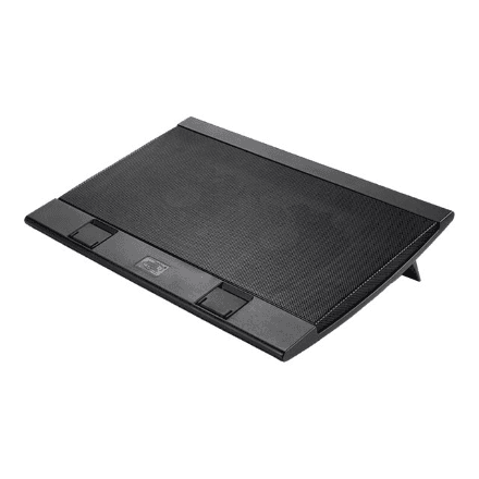 Deepcool Laptop cooler Wind Pal FS , slim, portabel , highe performance, two 140mm fans, 2 xUSB Hub, up tp 17" – nuotrauka 1