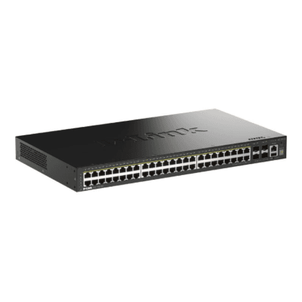 D-Link 48-Port Gigabit Stackable Smart Managed PoE Switch | D-Link – image 1