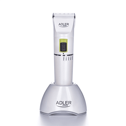 Adler | Hair clipper | AD 2827 | Cordless or corded | Number of length steps 4 | White – image 1